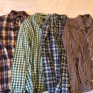 J Crew play Button Ups - $10 each